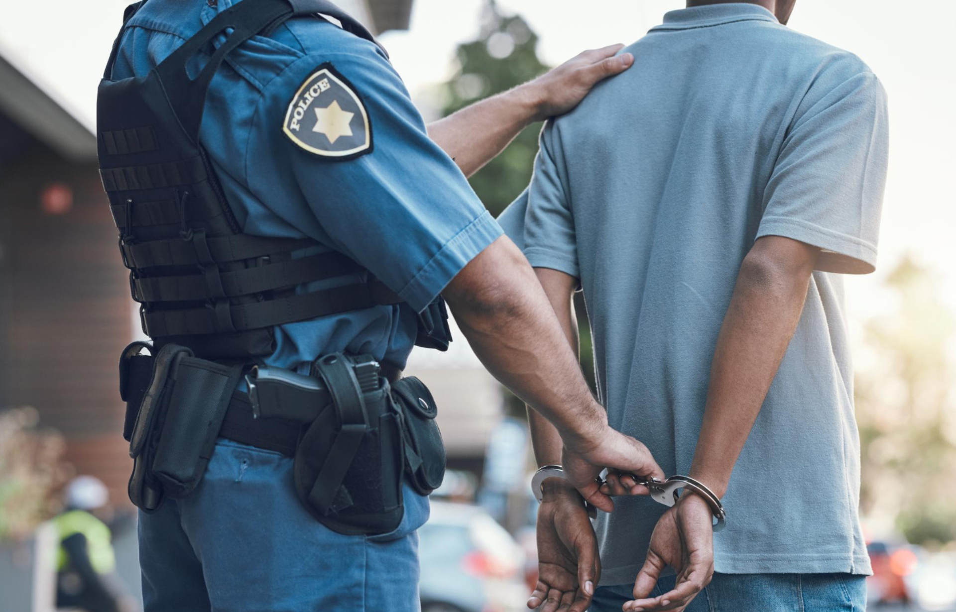 Filming Police arresting someone